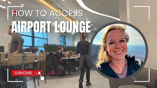 Airport Lounge Access (aka Free Food)- My Favorite Perk of the Capital One Venture X! #travelhacking