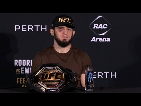 Islam Makhachev Post-Fight Press Conference  UFC 284