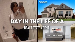 DAY IN THE LIFE OF A REAL ESTATE AGENT IN DALLAS | FULL DAY OF SHOWINGS