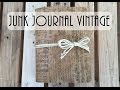 Junk Journal Vintage - Long Stitch Binding