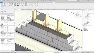 5. Void extrusion. Special Timber with a cut. Vertical (as a Column)