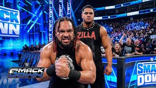 Jacob Fatu Returns With Zilla Fatu At Wwe Smackdown