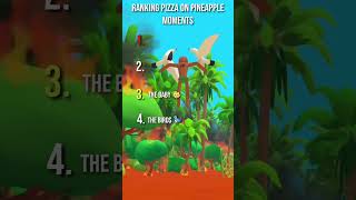Ranking Pizza on Pineapple Moments