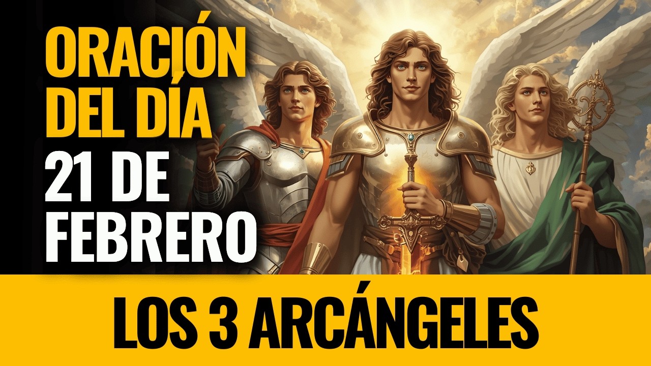 ¡Los 3 Arcángeles derraman salud y restauración en tu vida! Ruega con fe