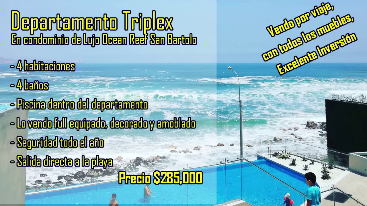 En Venta Departamento en Condominio de Lujo Ocean Reef