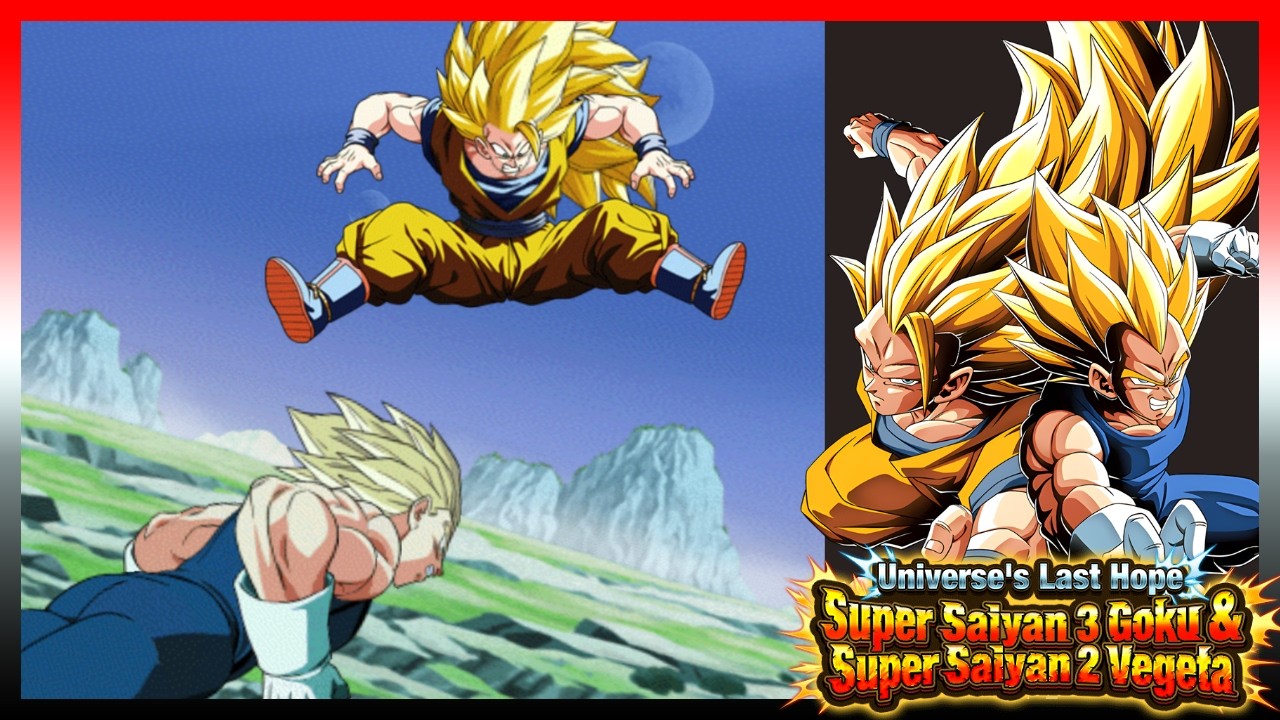 TRANSFORMATION BOOST VS LR PHY SSJ3 GOKU & SSJ2 VEGETA EZA STAGES