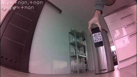 QR code follow - robot view