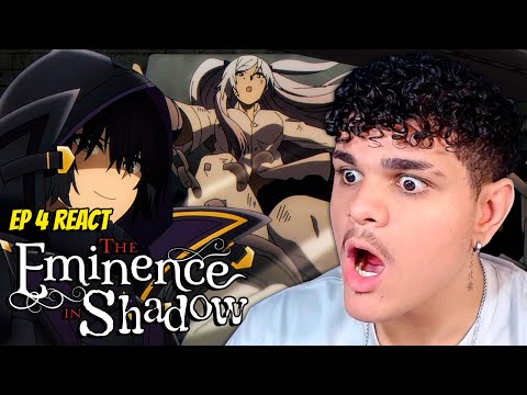 SHADOW EM AÇÃO! The Eminence In Shadow EP 4 - REACT