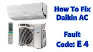 Celebrity How to Solve Your Daikin Air Conditioner Fault Code E4? Net Worth