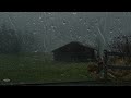 Heavy Rain Storm & Thunder Sounds for Sleeping | Help Study, PTSD, Insomnia & Tinnitus