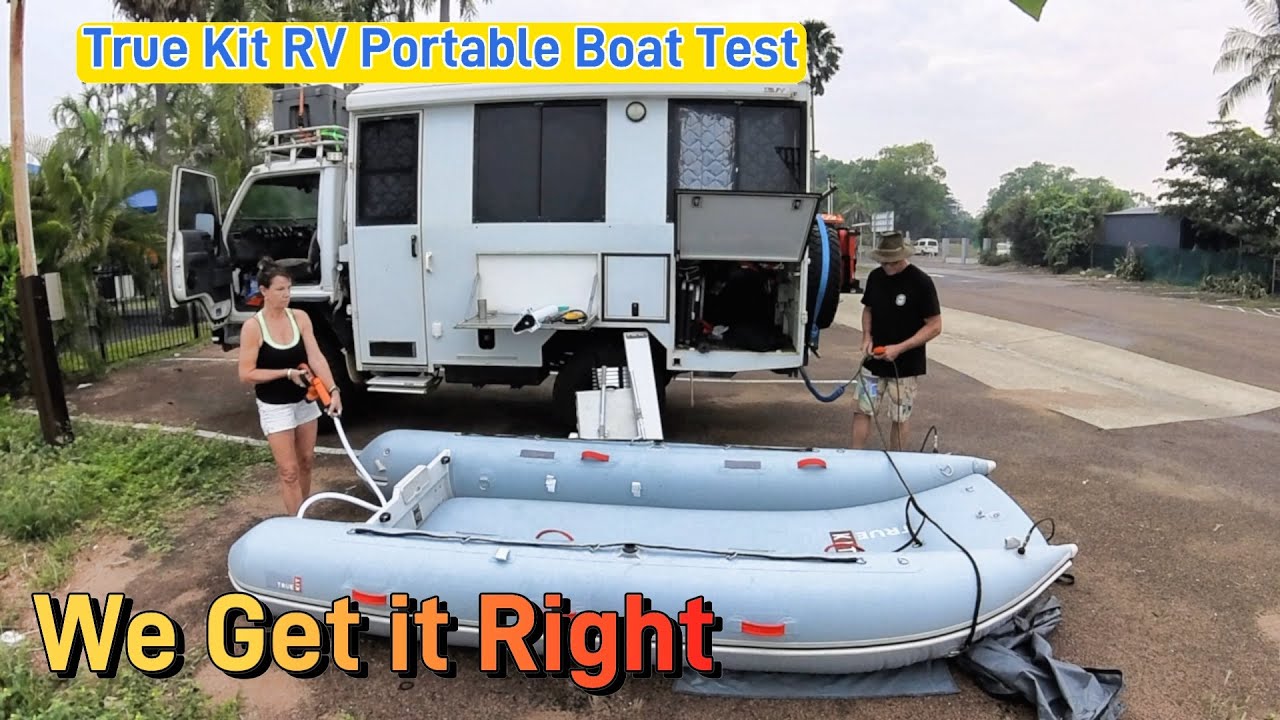 Portable Boat for your RV. We have made some small changes to improve the performance