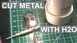 Cutting Metal With Water! HHO Torch Success  ElementalMaker