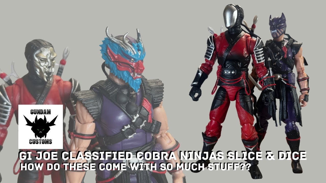 The Kind of 2-Pack I've been talking about! | GI Joe Classified Series Slice and Dice Figure Review
