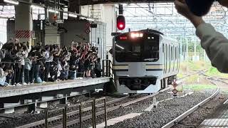 2025/5/10 E217系2000番台Y-101編成 団体列車　大船駅到着