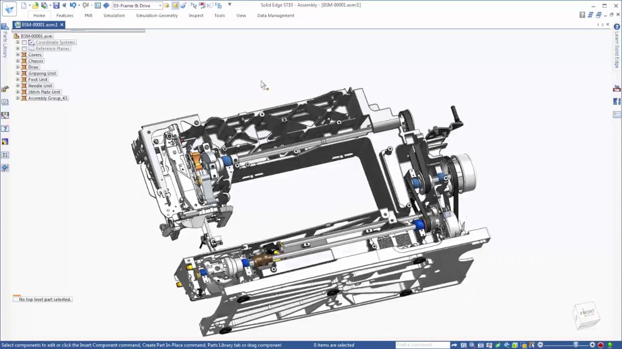 Siemens Solid Edge Synchronous Technology – EZUFO