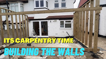 Timber frame extension: Ep 11