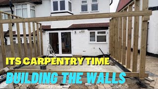 Timber frame extension: Ep 11