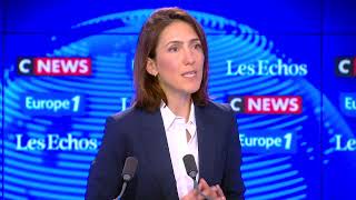 Européennes : Jordan Bardella "ment aux Français", lance Valérie Hayer