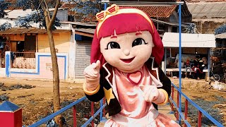 Badut Rainbow Cute Clown Badut Mampang Ruby Boneka Mampang Remix Dance