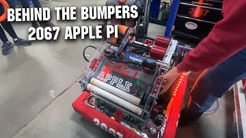 2067 Apple Pi |  Behind the Bumpers | CRESCENDO FRC Robot