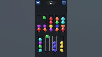 Ball sort - Level 79 #games #ballsort #gaming #shorts