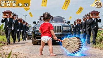 3 Year Old Girl Uses A Giant Fan To Blow Away 100 Gangsters Trying To Bury The CEO Alive