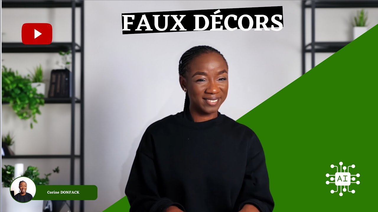 Comment Créer Un Faux Décor YouTube Avec L'IA 2024 (GRATUIT) - YouTube