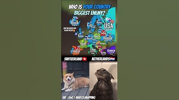 Who Is Your Country Biggest Enemy😤? #mapping #map #shorts #popular #fyp
