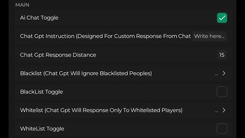Roblox AI/ChatBot Script SirHub