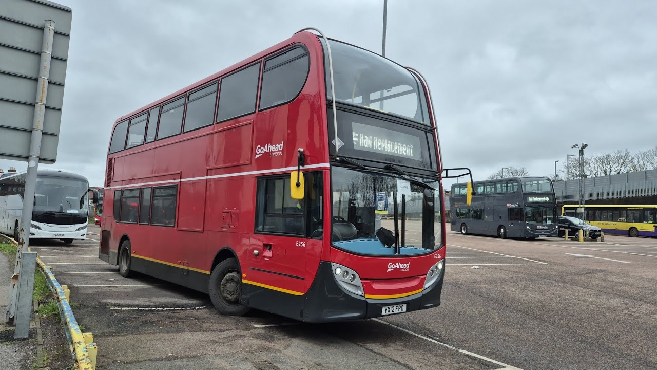 Go-Ahead London ADL Enviro400 | E256 (YX12 FPO) | Rail Replacement Purley - Redhill