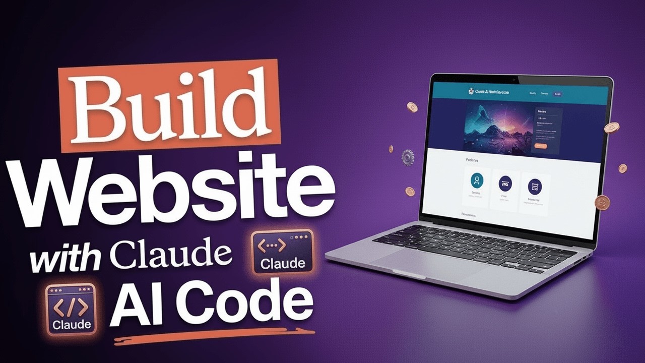 How to Build Website's With Claude Code (Full Tutorial) - YouTube