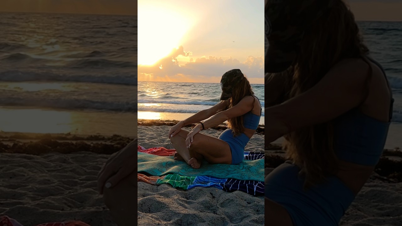 SO GOOD! Do this seated cat-cow anytime to reduce anxiety, release tension & relax the back.