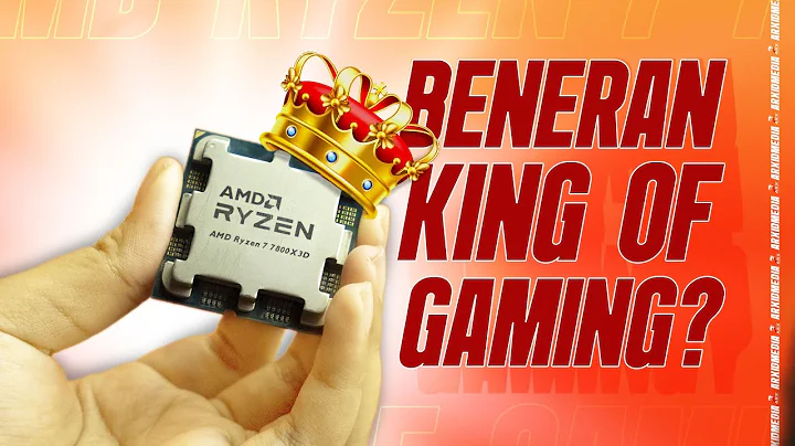 Roi des processeurs gaming: Ryzen 7 7800X3D