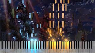 A Cruel Angels Thesis neon Genesis Evangelion Animenz Piano Tutorial