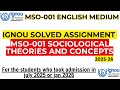 IGNOU MSO 001 Solved Assignment 2025-26 | IGNOU MSO 001 Solved Assignment 2025-26 #ignoumso #mso001