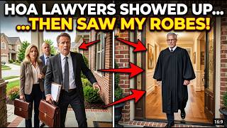 3 HOA Lawyers Came to Intimidate Me — Then I Opened the Door in Judge Robes
