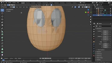 Blender 2.8 Tutorial + eyes rigging part 1