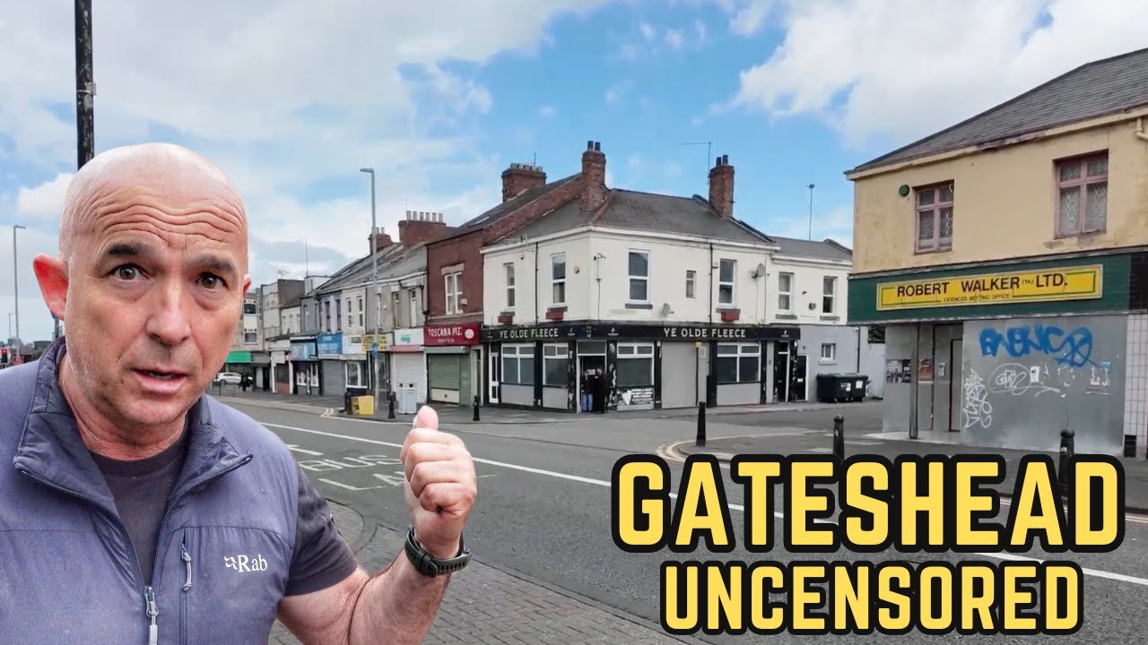 Гейтсхед Хай-стрит МЕРТВ! + Охранники бросают мне вызов на съёмку!