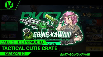 TACTICAL CUTIE CRATE |*BK57-GOING KAWAII*| Call of Duty Mobile Garena