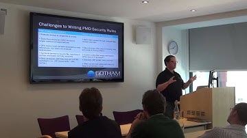 OWASP EUTour2013 London Securing Development with PMD