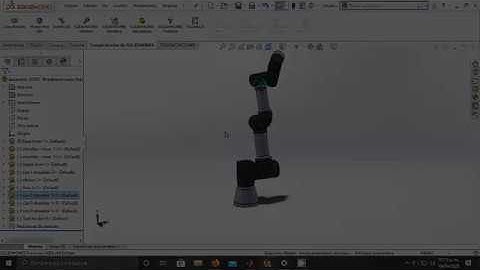 UR3 MATLAB ADN SOLIDWORKS CINEMATICA DE ROBOTS UPP