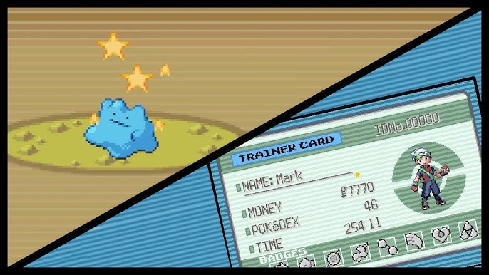WHERE TO FIND A DITTO ON POKEMON EMERALD 