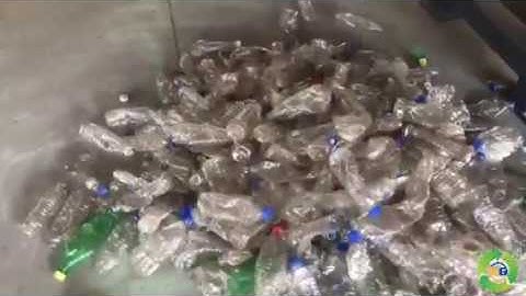 100% label separation dry type pet bottle label separating machine