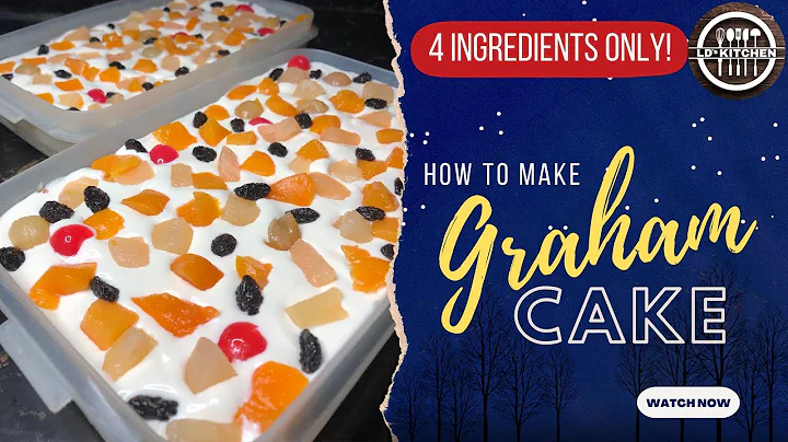 HOW TO MAKE GRAHAM CAKE | FRUIT COCKTAIL CAKE | NO BAKE CAKE | EASY PINOY CAKE | LD’s Kitchen