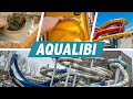 Belgiums largest water park aqualibi  all water slides 2024