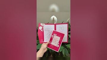 Top 1 mẫu thiệp cưới đỏ, giá rẻ hót nhất mùa cưới 2025 #wedding #thiepcuoihuyenanh #thiepcuoidep