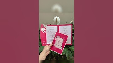 Top 1 mẫu thiệp cưới đỏ, giá rẻ hót nhất mùa cưới 2025 #wedding #thiepcuoihuyenanh #thiepcuoidep