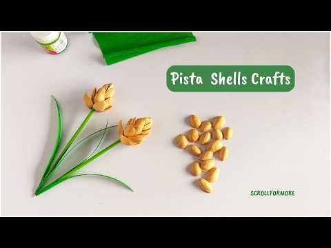 Simple & Easy Pista Shell Craft