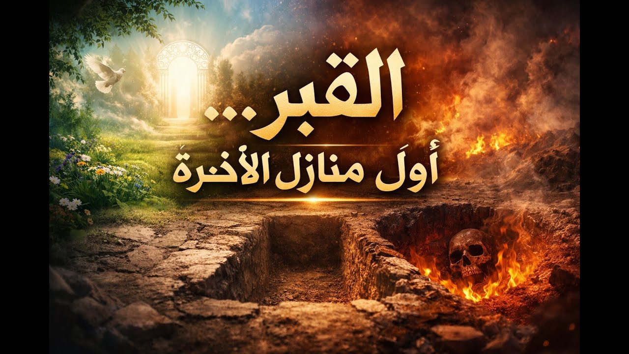 القبر… أول منازل الآخرة | روضة الجنة أم حفرة النار؟