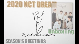 2020 NCT DREAM SEASON'S GREETINGS UNBOXING | 開箱